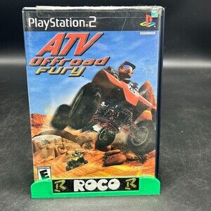 ATV Offroad Fury PS2 SCUS-97104 (Sony PlayStation 2, 2001) Complete W/ Manual
